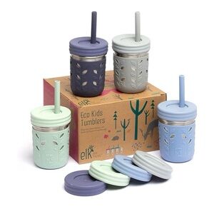 Eco Kids Tumblers - Purple, Gray, Blue